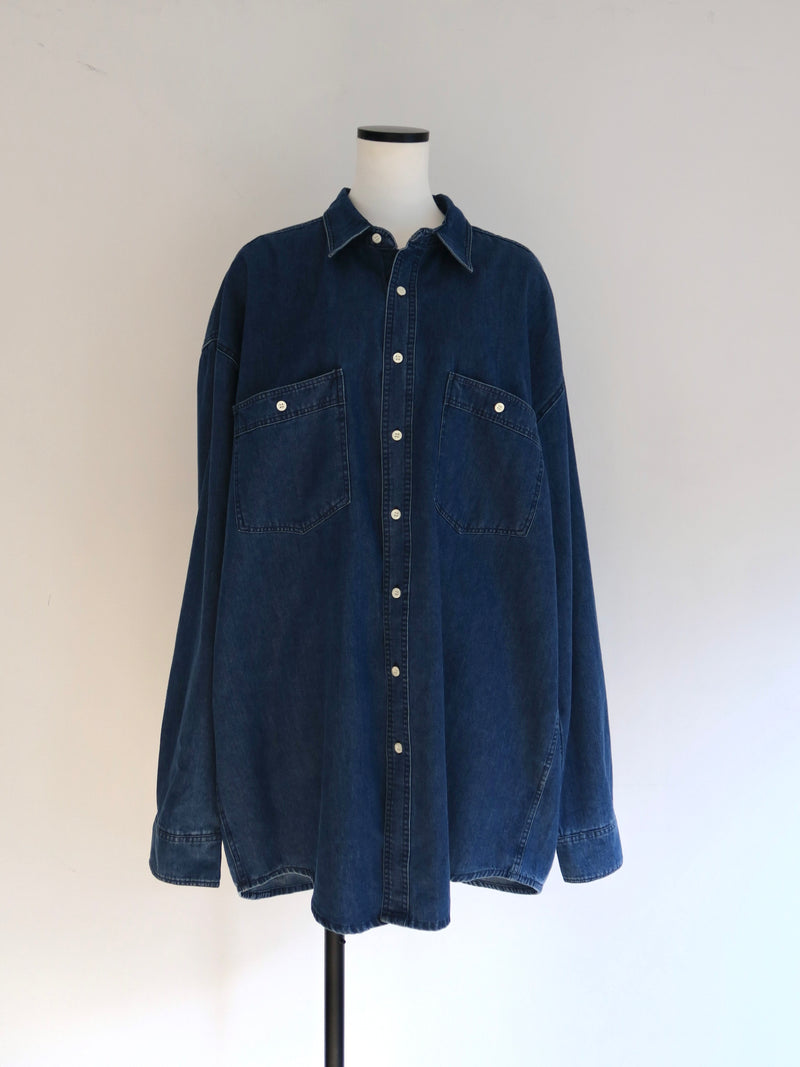 【阪急うめだ本店 POP UP】 denim over shirt