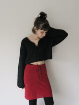 design knit skirt