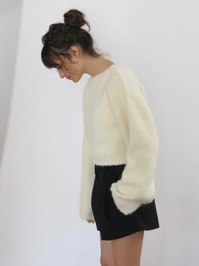 【阪急うめだ本店 POP UP 先行販売】volume sleeve knit cardigan