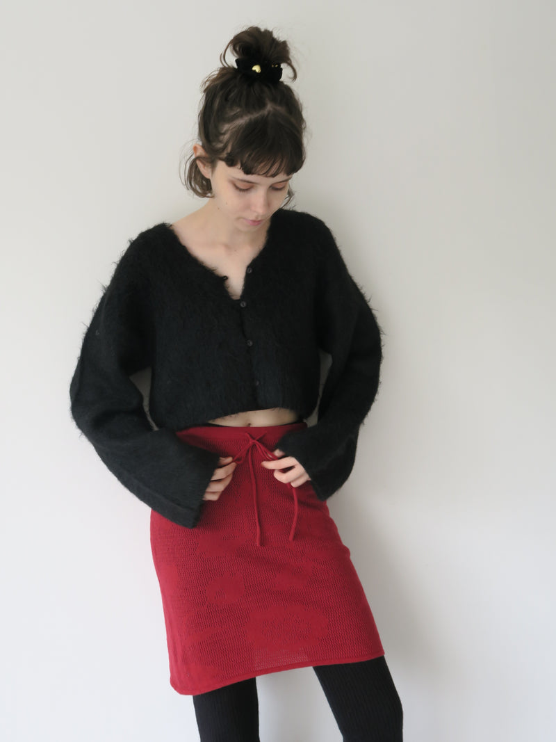 design knit skirt