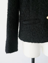 shaggy tweed jacket