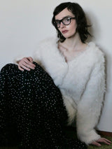 [ SAMPLE SALE ] wool shaggy cardigan