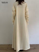 【阪急うめだ本店 POP UP】 design sleeve flare dress（ivory）