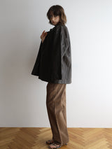 soft leather over jacket
