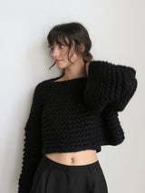 【阪急うめだ本店 POPUP 先行販売】handmade chunky knit