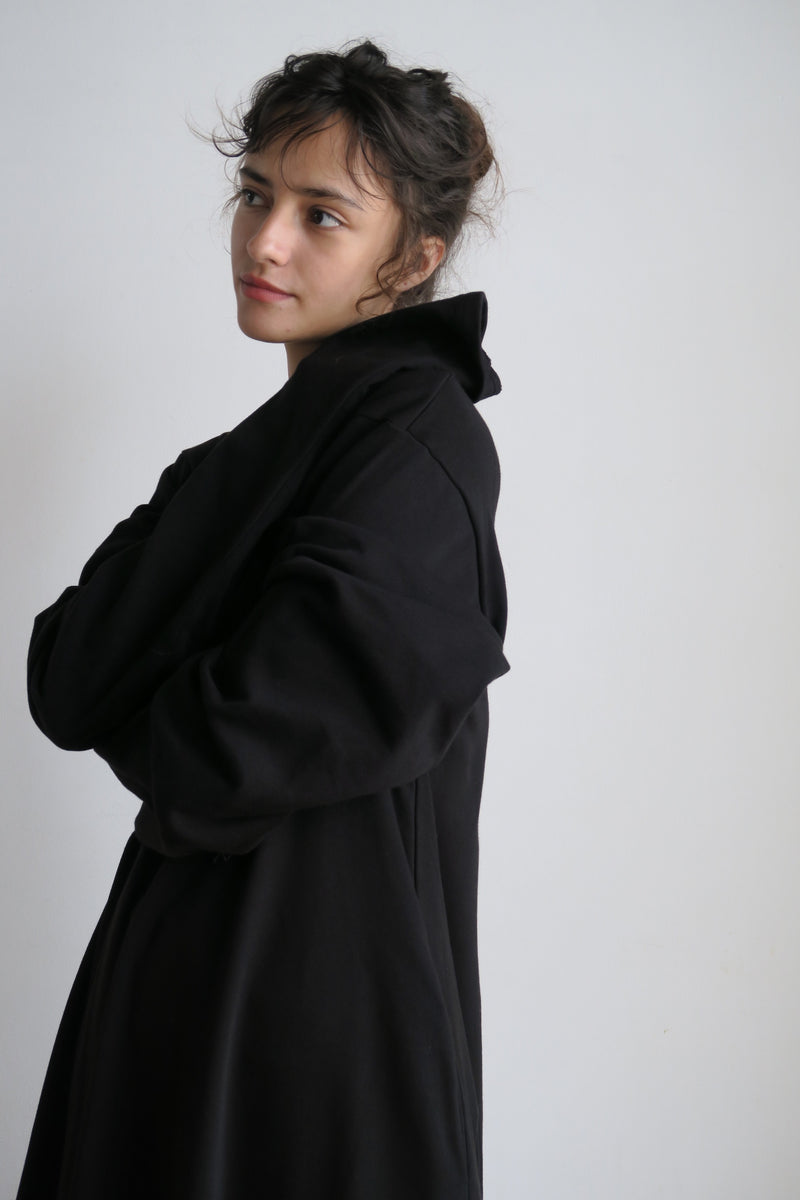 【阪急うめだ本店 POP UP】 design sleeve flare dress（black）