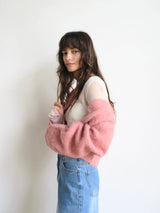 【阪急うめだ本店 POP UP 先行販売】volume sleeve knit cardigan