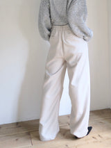 【阪急うめだ本店 POP UP】 curb tuck pants