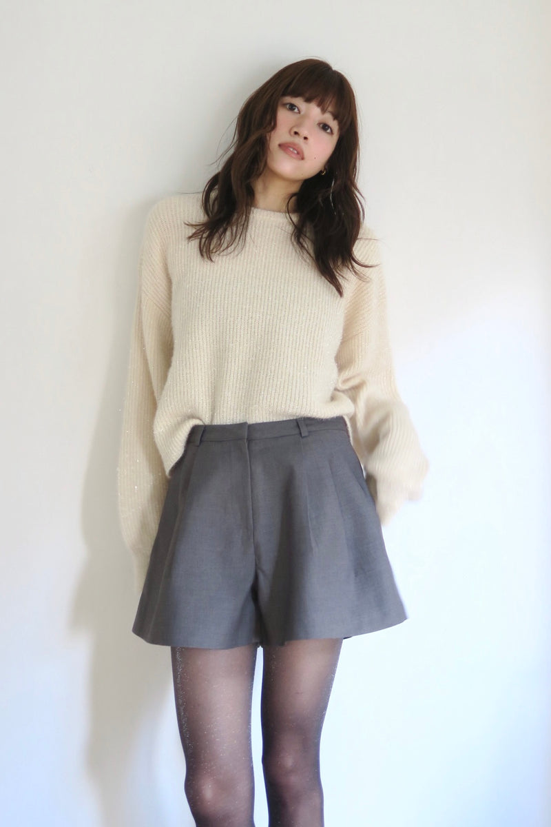 【阪急うめだ本店 POP UP】 tuck short pants（grey）