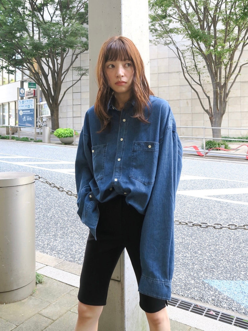 【阪急うめだ本店 POP UP】 denim over shirt