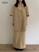 【阪急うめだ本店 POP UP】 straight maxi skirt（beige）