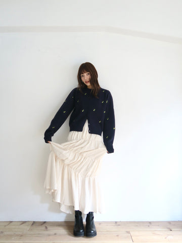 alpaca touch flower cardigan – miies miim