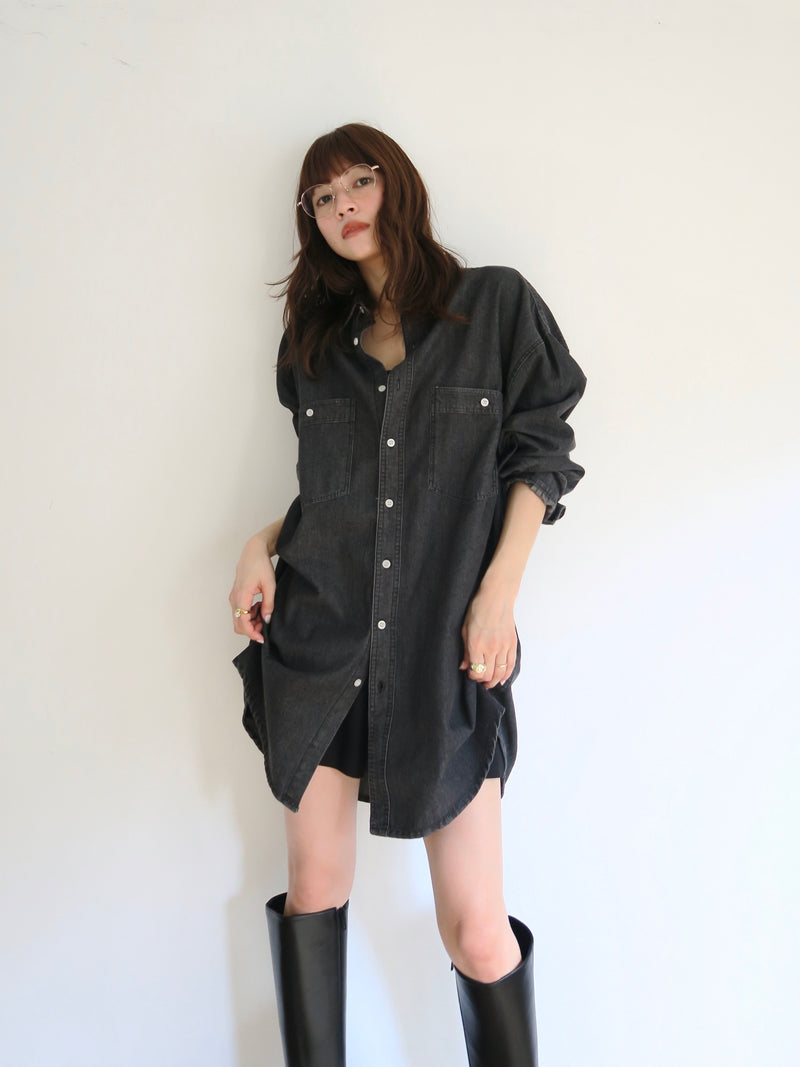 【阪急うめだ本店 POP UP】 denim over shirt