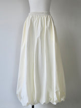 balloon long skirt