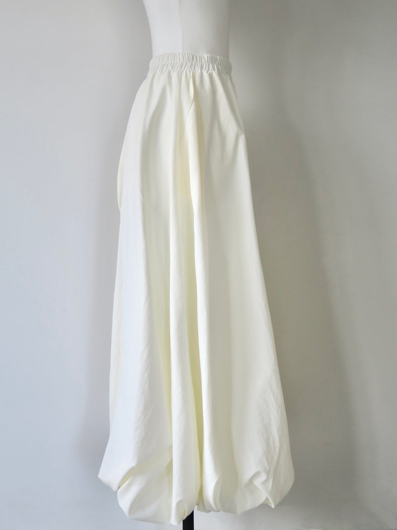 balloon long skirt
