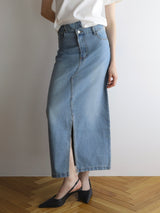 [ SAMPLE SALE ] ASYMMETRY DENIM SKIRT