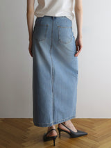 [ SAMPLE SALE ] ASYMMETRY DENIM SKIRT