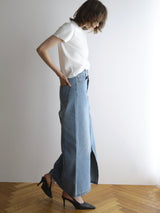 [ SAMPLE SALE ] ASYMMETRY DENIM SKIRT