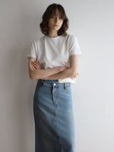 [ SAMPLE SALE ] ASYMMETRY DENIM SKIRT