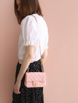 soft puff frill blouse