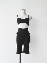 bra top biker set up