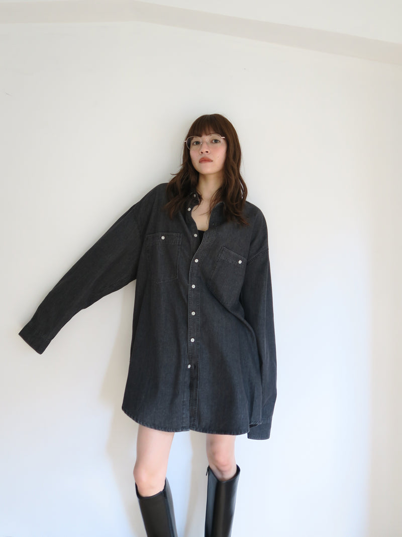 【阪急うめだ本店 POP UP】 denim over shirt