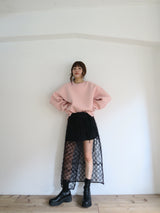 【阪急うめだ本店 POP UP】 frill tulle wrap skirt