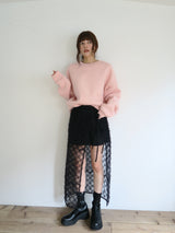 【阪急うめだ本店 POP UP】 frill tulle wrap skirt