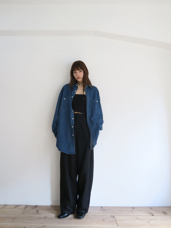 【阪急うめだ本店 POP UP】 denim over shirt