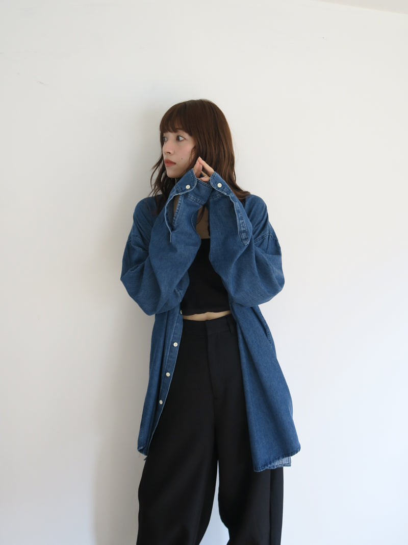 【阪急うめだ本店 POP UP】 denim over shirt