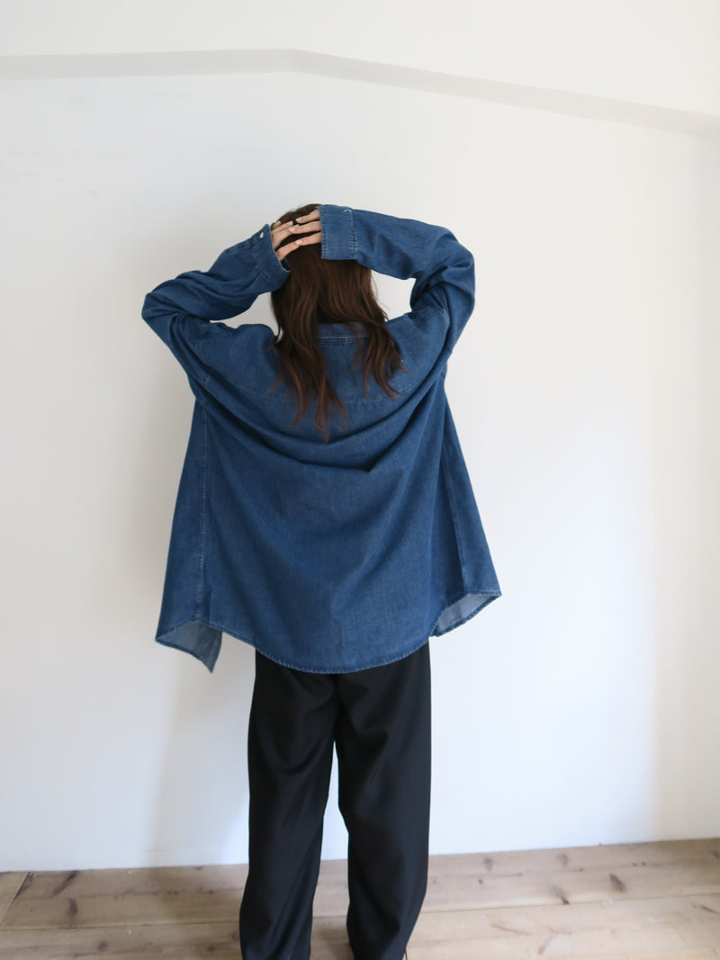 【阪急うめだ本店 POP UP】 denim over shirt