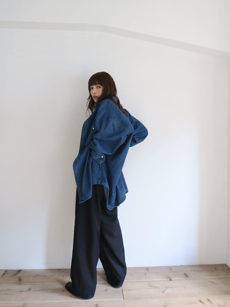 【阪急うめだ本店 POP UP】 denim over shirt