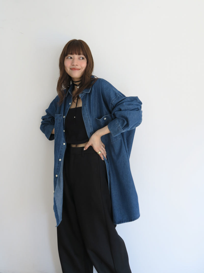 【阪急うめだ本店 POP UP】 denim over shirt