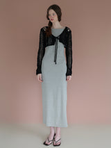 openwork knit bolero