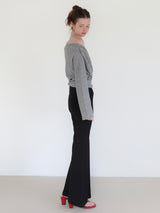 off shoulder drape tops