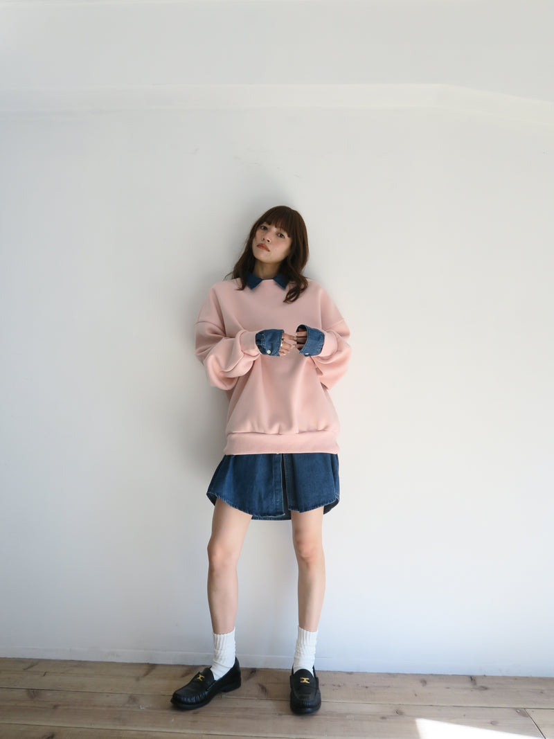 【阪急うめだ本店 POP UP】 over color sweat