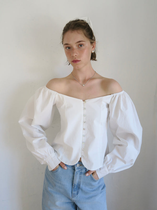 puff sleeve blouse