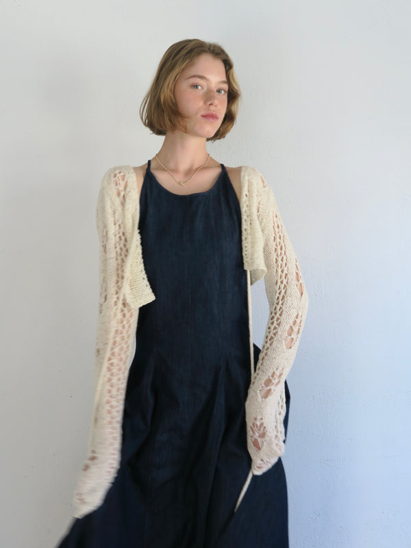 openwork knit bolero