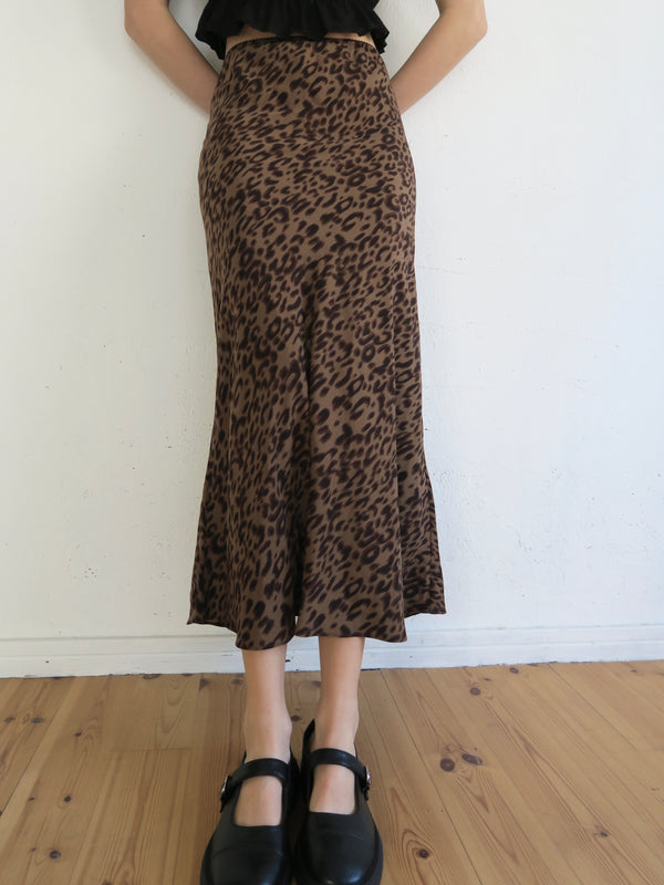 LEOPARD SKIRT