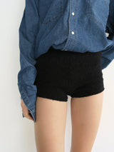 micro knit short pants