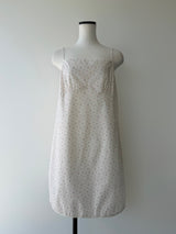 pure slip mini dress