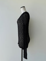 lace sheer skin set