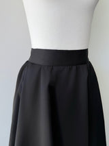 fluffy balloon maxi skirt