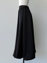 fluffy balloon maxi skirt