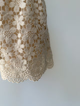 floral lace shorts