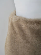 [ sample sale ] felt mini skirt